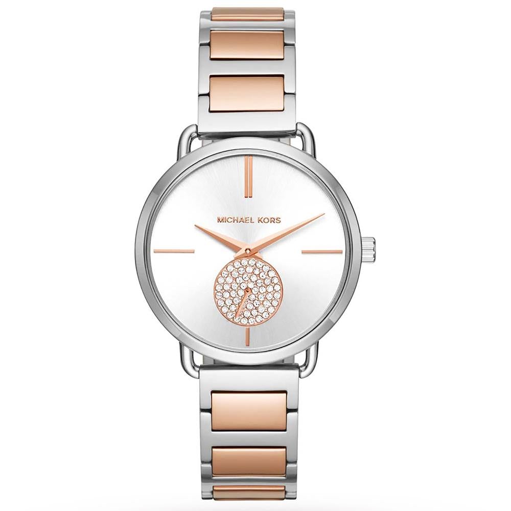 Michael Kors Ladies Rose Gold Portia Watch - MK3709